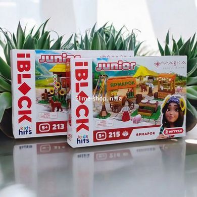 Конструктор IBlock Junior "Мавка: Українська хата", 213 деталей