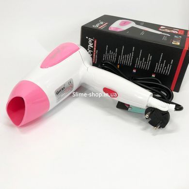 Хороший електричний фен Gemei GM-1756 1200 Вт, Фен для волосся дбайливий, Фен для ZG-173 жорсткого волосся