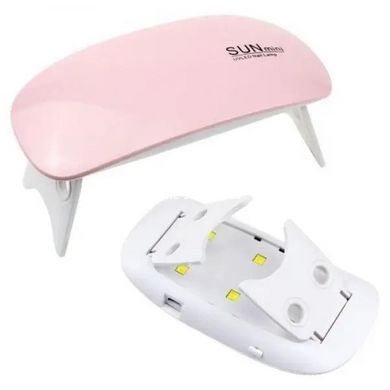 Led лампа для сушіння гель-лаків 6W LED UF SUN mini, Сушарка нігтів сушіння, Сушарка гель RG-427 манікюр лаку