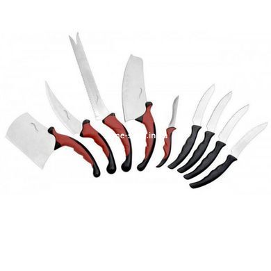 Хороші ножі для кухарів Contour Pro Knives 13, Набір литих кухонних ножів, Нержавіючий BA-186 кухонний ніж