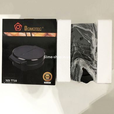 Мощная вафельница DOMOTEC MS-7710 1000 Вт, Вафли с антипригарным покрытием, IL-792 Электронная вафельница