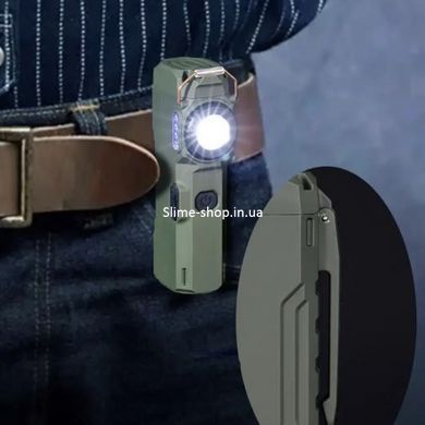 Запальничка електрична дуга D51-COB, Вічна запальничка usb з акумулятором, KV-452 Електрозапальничка військова