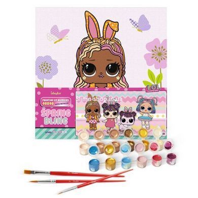 Картина по номерам "L. O. L. Surprise! Spring Bling BossBunny" 40х40 см