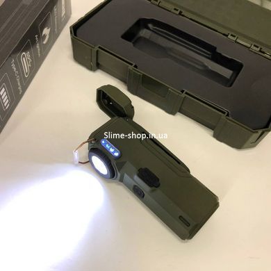 Запальничка електрична дуга D51-COB, Вічна запальничка usb з акумулятором, KV-452 Електрозапальничка військова