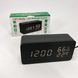 Часы с дисплеем температуры и влажности воздуха VST-862S-6, Практичные настольные часы BI-522 с подсветкой