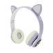 Дитячі блютуз навушники cat Cat VZV 23M, Bluetooth навушники дитячі, Бездротові навушники EB-381 cat ear
