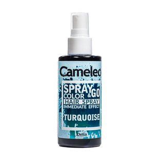 Оттеночный спрей для волос Delia Cosmetics Cameleo Spray&Go Turquoise 150 мл
