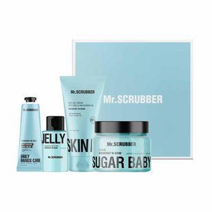 Подарунковий набір косметики Mr. Scrubber Care from Soho по догляду за обличчям та тілом для жінок