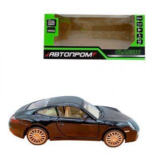 Машина мет. 1:32 Porsche 911 Carrera S (ЧЕРНЫЙ)