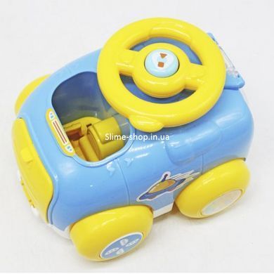 Пластиковая машинка "Catapult Car" с запуском (синяя)