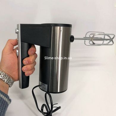 Миксер ручной электрический Rainberg RB-2214 600W 5 скоростей с подставкой, AC-415 двухвенчиковый миксер