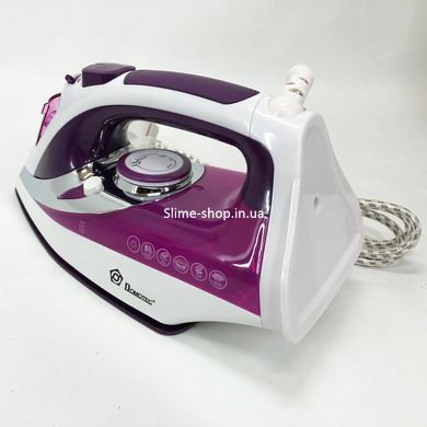 Паровой утюг-очиститель Domotec MS 2201 2200W, Паровой утюг для одежды от сети, Паровая утюг SD-240 для вещей