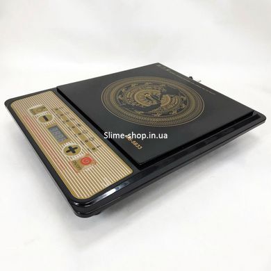 Кухонная плита электро для кухни Domotec MS-5833 2000 Вт, Электронная плита, BS-871 Мини электроплита