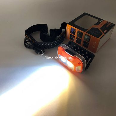 Мощный налобный фонарь для рыбалки WH-0218-XPG(white+yellow)+SMD(red), Налобный BE-327 фонарь яркий