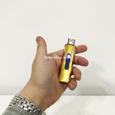 Запальничка із зарядкою золота, Електронна сенсорна USB запальничка, PN-564 Запальничка електродугова