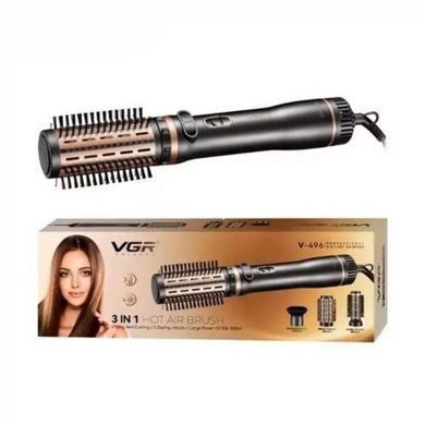 Фен дорожный для укладки VGR V-496 1000 Вт, Электрический фен для волос CD-962 с диффузором
