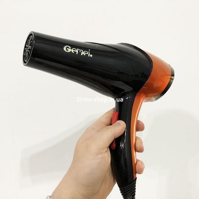 Фен дорожній GEMEI GM-1766 2.6 кВт, Зручний електричний фен, Фен дорожній CW-586 для укладання