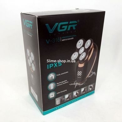 Бритвы для бритья VGR V-316, Бритва для бороды, Многофункциональная машинка для LU-339 стрижки бороды