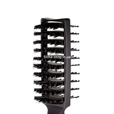 Расческа для сушки волос двусторонняя с ворсом QPI Professional RP-0037 (B8)