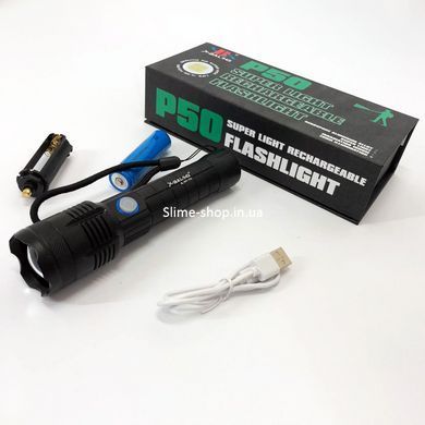 Сверхмощный фонарик Bailong X-Balog BL-B99-P50, Фонарь с защитой от пыли, Алюминиевый NB-584 фонарь 18650