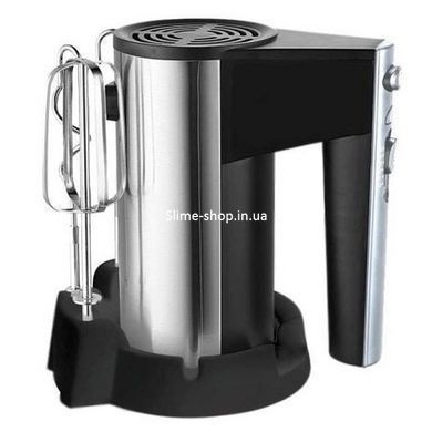 Миксер ручной электрический Rainberg RB-2214 600W 5 скоростей с подставкой, AC-415 двухвенчиковый миксер