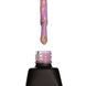 База для гель-лака камуфлирующая YouPOSH De luxe French Rubber Base № 49 Полупрозрачный светло-фиолетовый с золотыми хлопьями