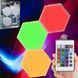 Набор из трёх RGB LED Ламп с Пультом и Таймером Отключения Два PE-191 Режима Яркости