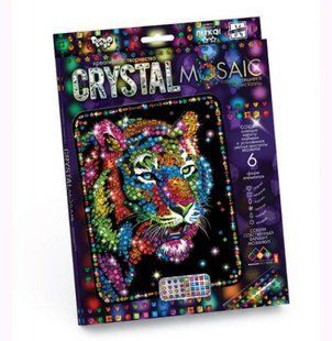 Набор для креативного творчества "CRYSTAL MOSAIC", "Тигр"