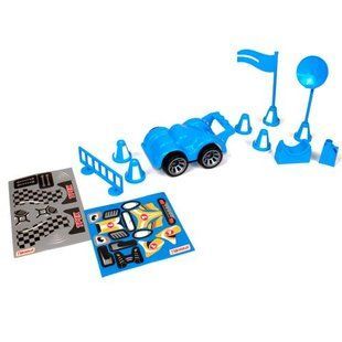 Игрушка-конструктор "Автоклуб", 31 деталь (синий)