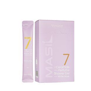 Гель для душа с ароматом жасмина и мускуса Masil 7 Ceramide Perfume Shower Gel White Musk, пробник 8 мл