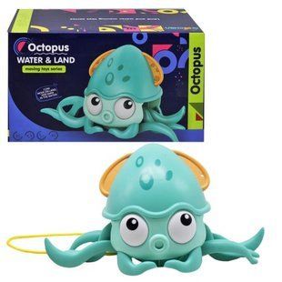 Заводна іграшка "Cute crab" (бірюзовий)