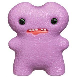 Коллекционная фигурка "Fuggler/Фуглер" ЛИЛОВАЯ КРИВОЗУБАЯ УЛИТКА, 7-8 СМ