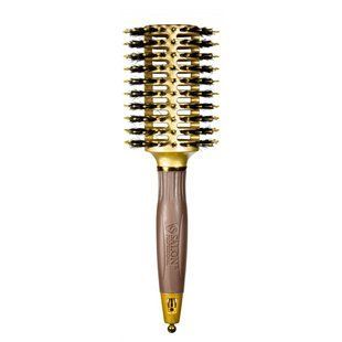 Щітка брашинг для волосся керамічна Salon Professional Ceramic 96007 THII