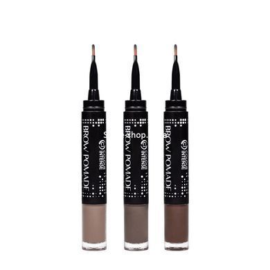 Помадка для брів Colour Intense Brow Pomade Easy sculpt BP-1 № 02 Brunette Сіро-коричневий