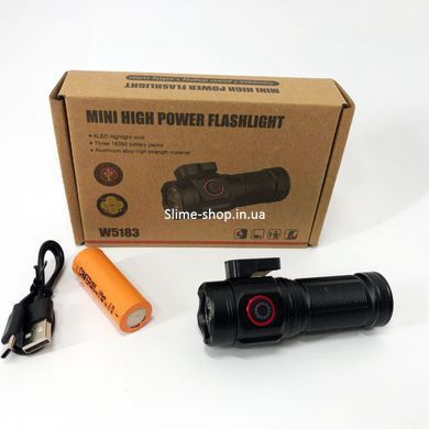 Долговечный светодиодный фонарь W5183-4XHP360, Маленький корманный фонарик, DQ-660 Качественный фонарик