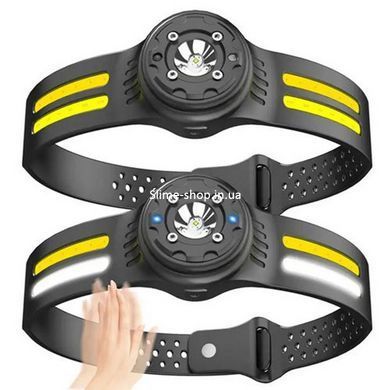 Фонарик налобный мощный T134-XPE-4COB (white+yellow+red), Фонарь аккумуляторный VF-569 для рыбалки