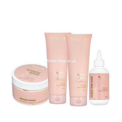 Подарочный набор косметики для ухода за волосами Top Beauty Intensive Repair, 4 продукти
