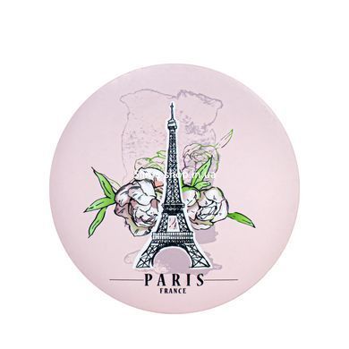 Дзеркало косметичне Cosmetic Mirror Beautiful Paris кишенькове кругле
