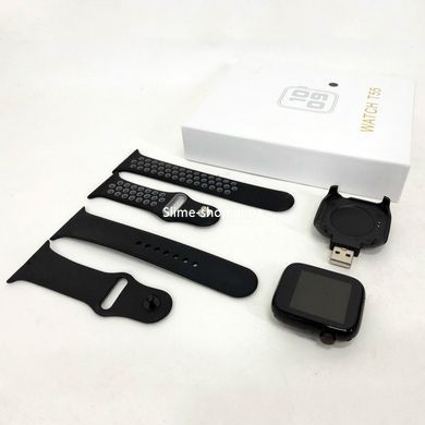 Умные смарт часы Smart Watch T55 с 2 ремешками, поддержка звонков, спортивные режимы, влагозащита XT-348 ip 67