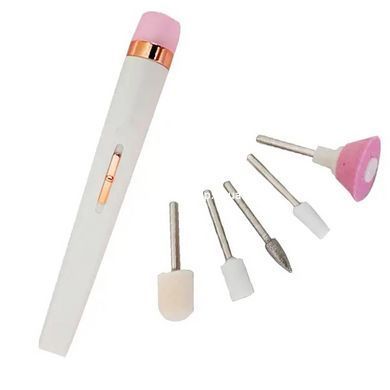 Фрезер для маникюра мощный корея Flawless Salon Nails белый, Сильный фрезер WO-208 для маникюра