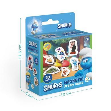 Магнитная игра "Дом Мечты. The Smurfs Столовая Шефа"