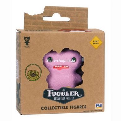 Коллекционная фигурка "Fuggler/Фуглер" ЛИЛОВАЯ КРИВОЗУБАЯ УЛИТКА, 7-8 СМ