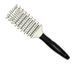 Расчёска для волос массажная продувная изогнутая Salon Professional 0076
