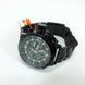 Військовий годинник з батареєю SKMEI 1515BK BLACK, Тактичний військовий годинник для ЗСУ, Військовий EA-813 годинник спецслужб