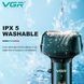 Машинки для стрижки бороды профессиональные VGR V-370, Хорошая бритва портативная, IQ-951 Портативная бритва