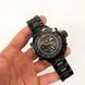 Військовий годинник з батареєю SKMEI 1515BK BLACK, Тактичний військовий годинник для ЗСУ, Військовий EA-813 годинник спецслужб