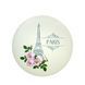 Дзеркало косметичне Cosmetic Mirror Beautiful Paris кишенькове кругле