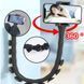 Гнучкий тримач для телефону з універсальними присосками Cute Worm Lazy Holder. BC-366 Колір: чорний