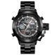 Військовий годинник з батареєю SKMEI 1515BK BLACK, Тактичний військовий годинник для ЗСУ, Військовий EA-813 годинник спецслужб