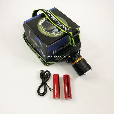 Фонарь на голову с рассеянным светом Police BL-8003-P50, Фонарик на голову ZF-620 с зарядкой